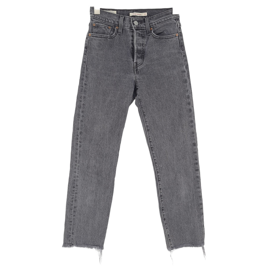 Vintage Levi's jean Wedgie droit Femme stretch classique taille W24 L25