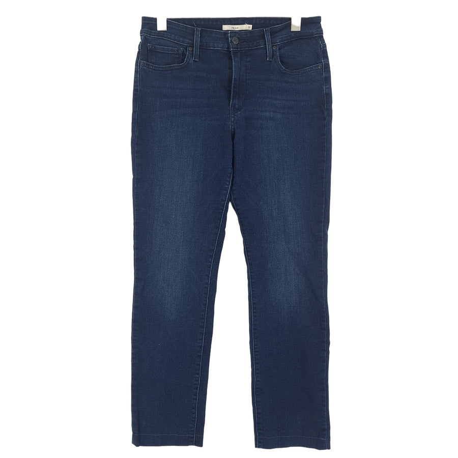 Vintage Levi's jeansy 712 slim Damskie elastyczne proste rozmiar W31 L30