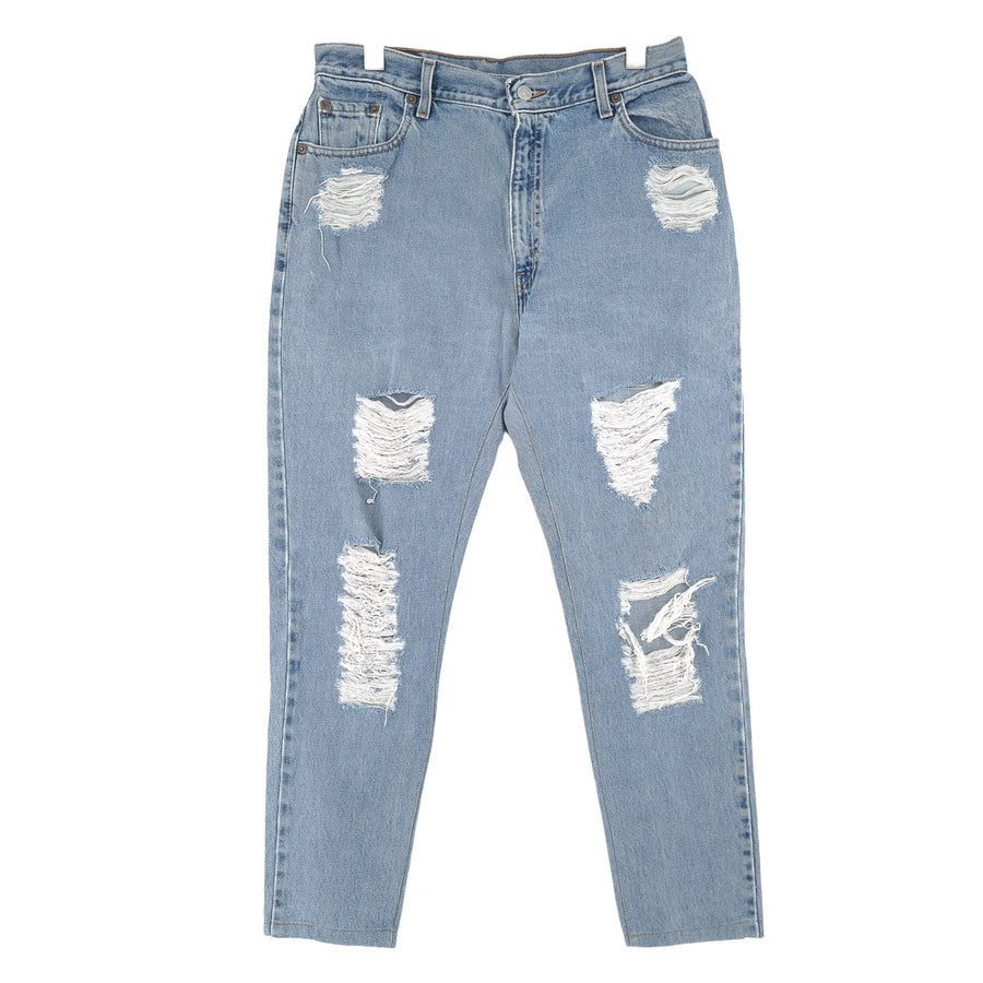 Vintage Levi's jean 550 Femme décontracté fuselé taille W31 L28