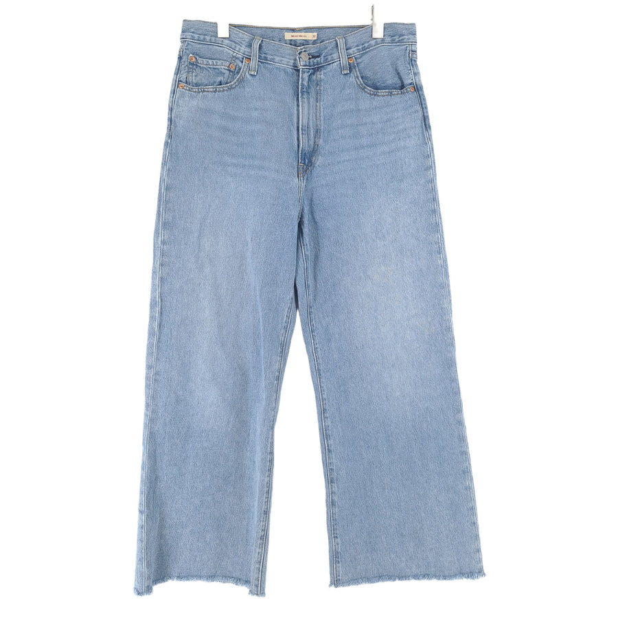 Vintage Levi's jeansy Ribcage szeroka nogawka Damskie regularny Wide-Leg rozmiar W32 L30