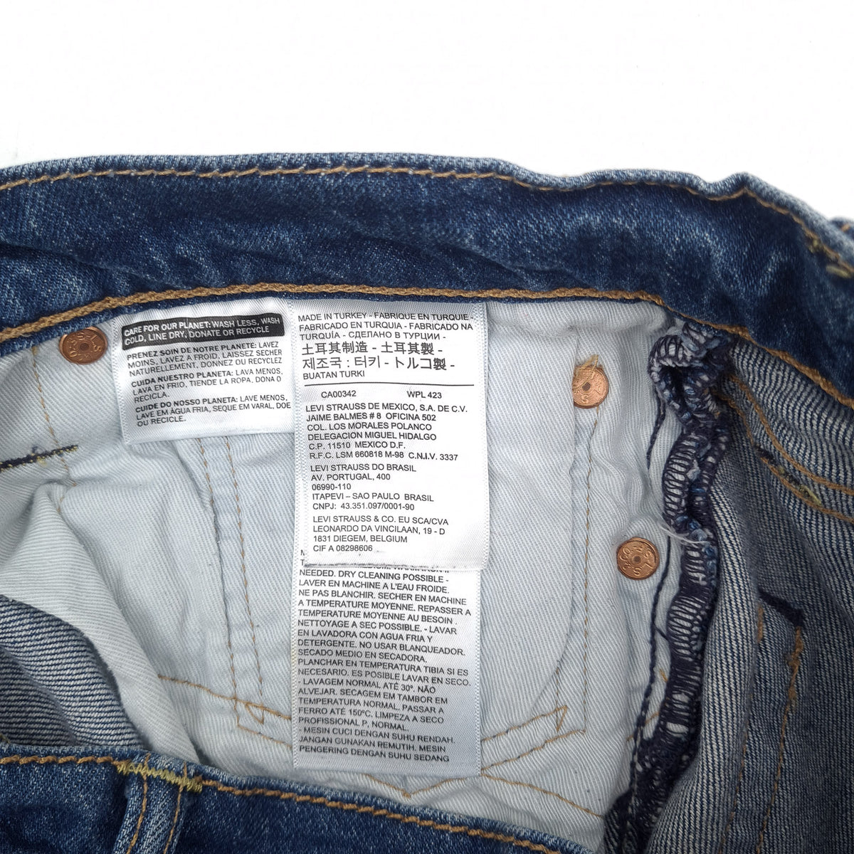 Levi's Jeans 511 Men Stretch Slim Straight Size W31 L32, detail view 5, image 7 of 9