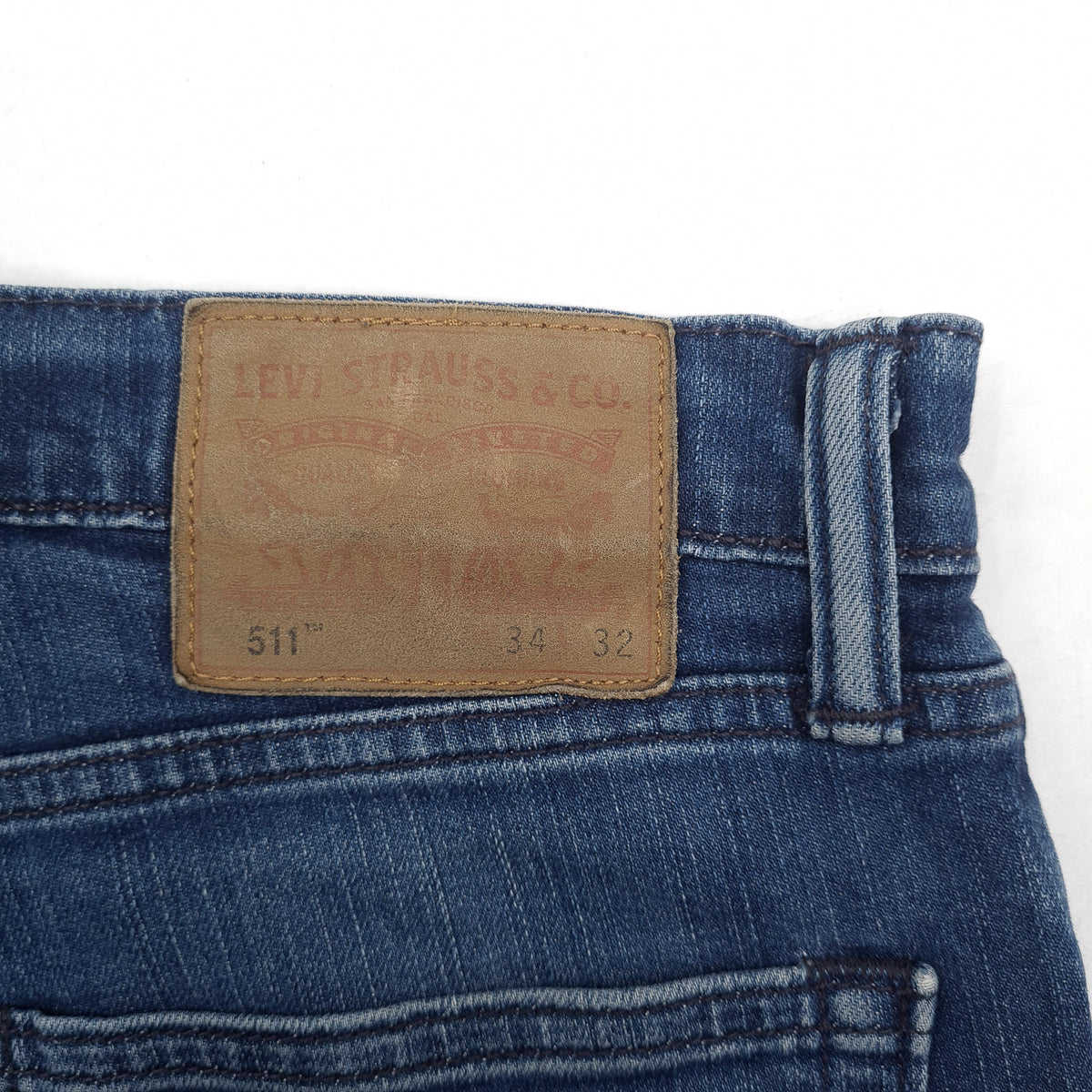 Levi's Jeans 511 Men Stretch Slim Straight Size W34 L32, detail view 3, image 5 of 9