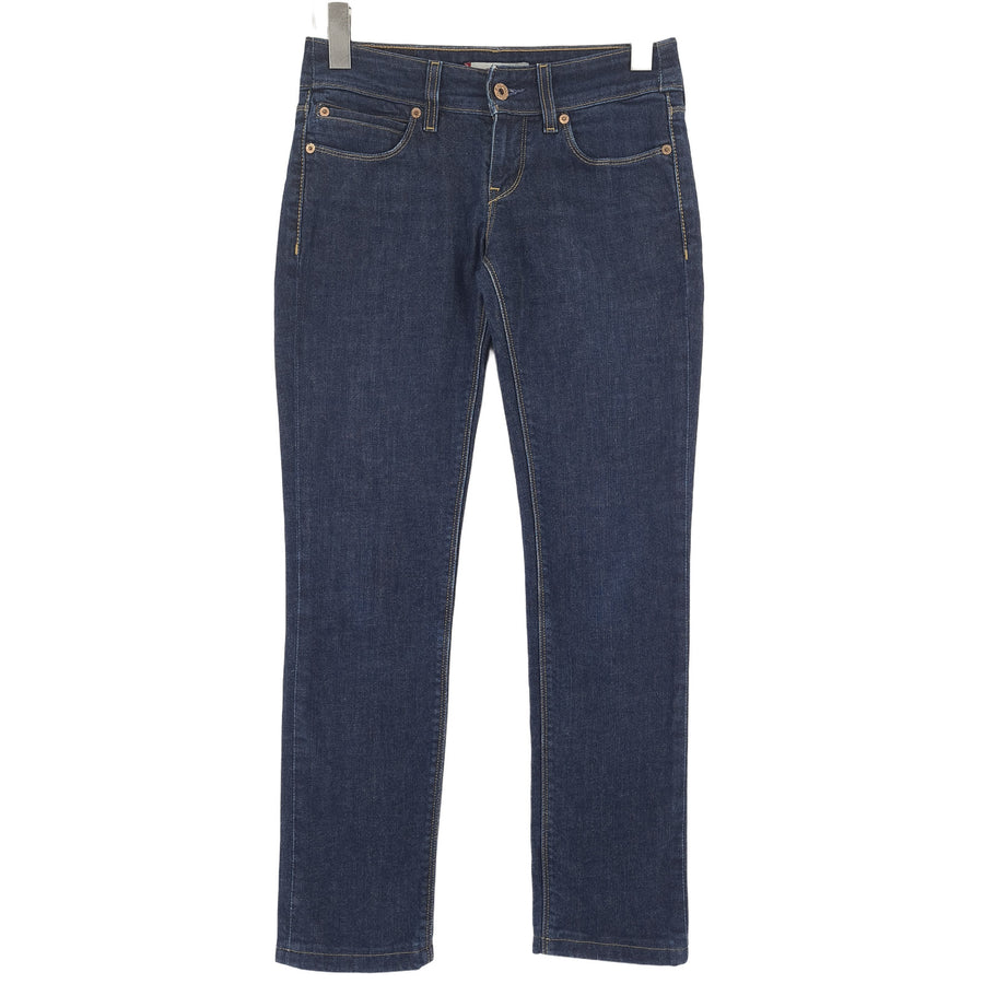 Vintage Levi's jean 571 coupe slim Femme stretch droit taille W28 L30