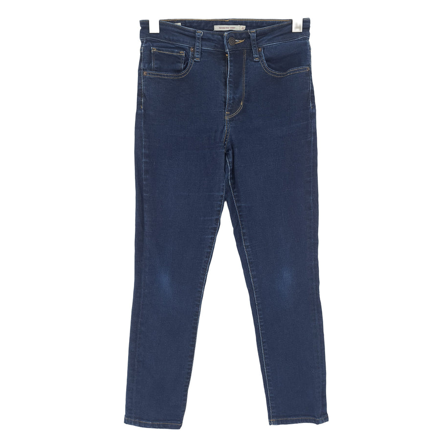 Vintage Levi's jeans 721 High Rise skinny Donna slim taglia W27 L26
