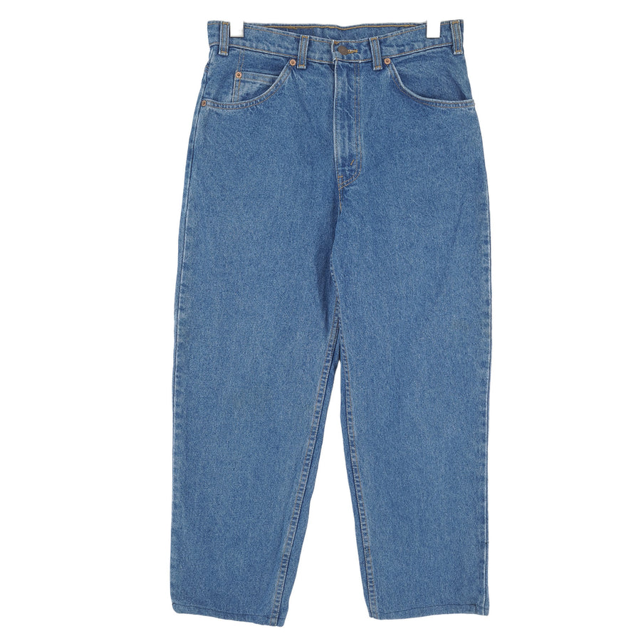 Vintage Levi's jean 634 Femme ample décontracté droit taille W32 L26