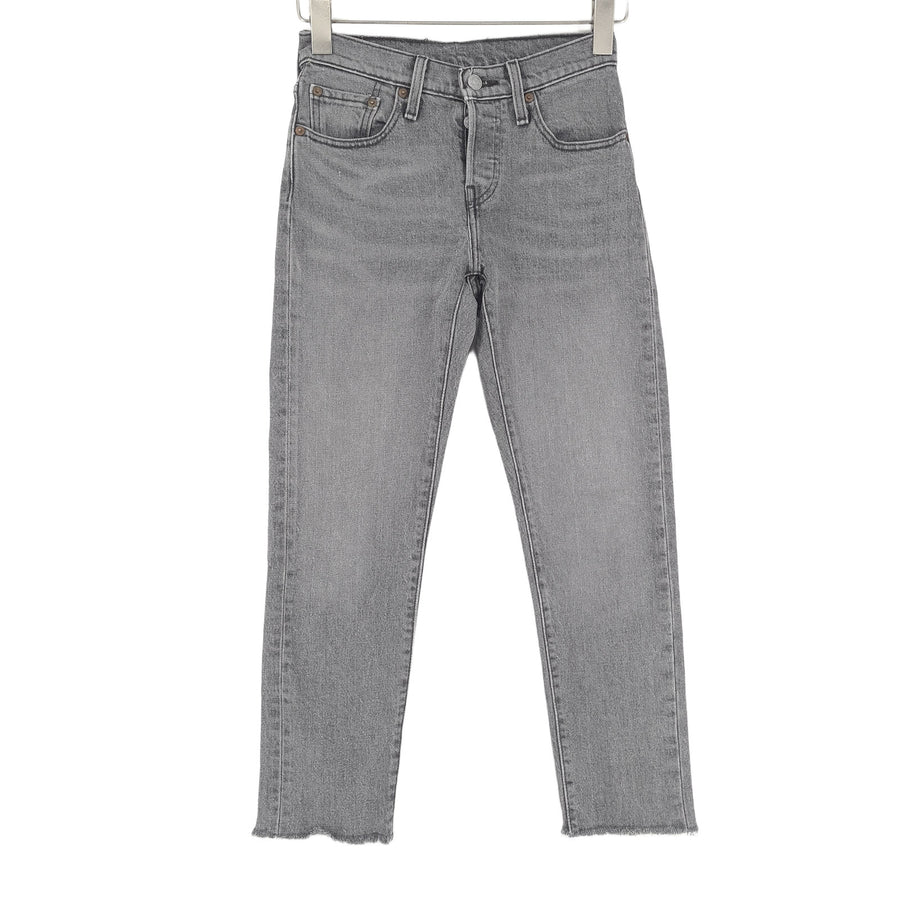 Vintage Levi's jean 501 T Femme stretch classique fuselé taille W24 L26