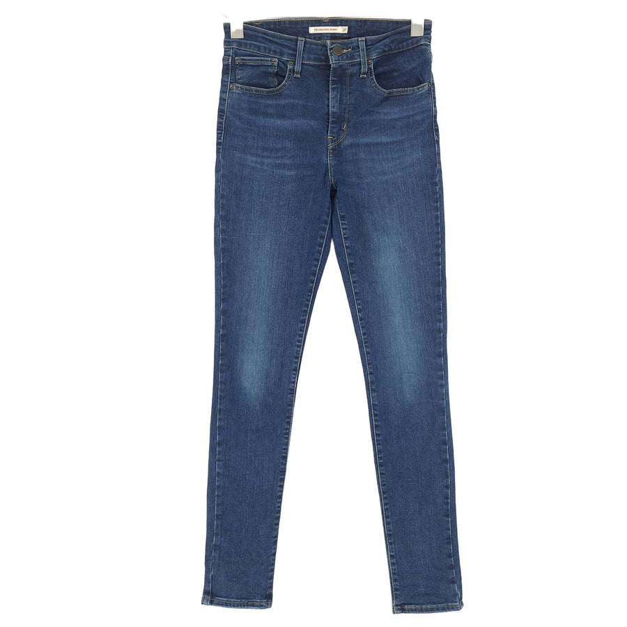 Vintage Levi's jean 721 High Rise skinny Femme stretch slim taille W27 L30
