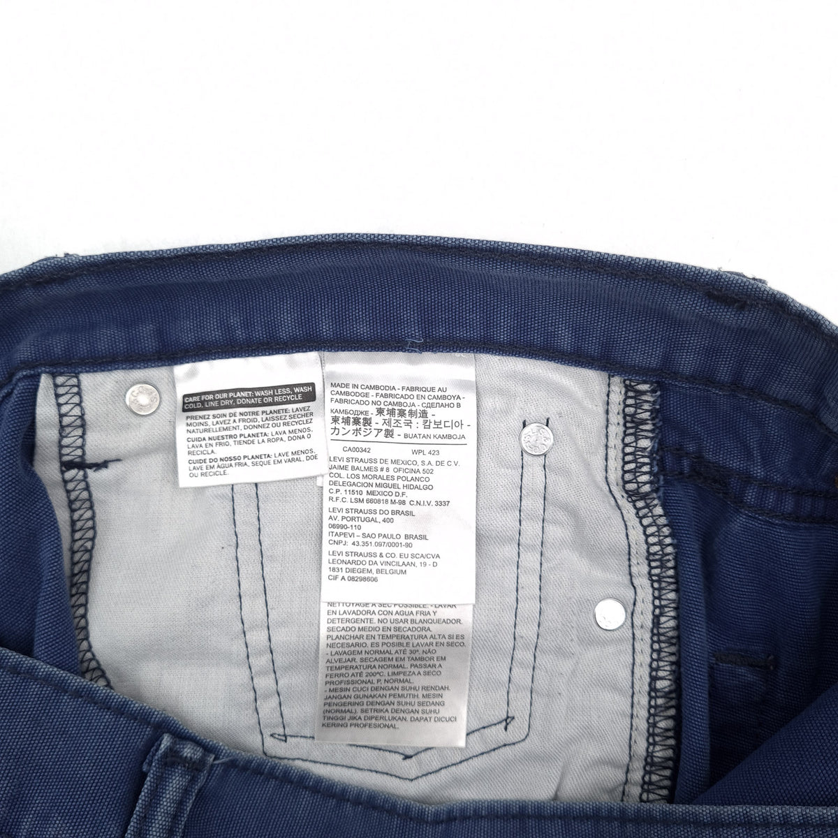 Vintage Levi's Jeans 514 Men Regular Straight Size W32 L32, detail view 5, image 7 of 9