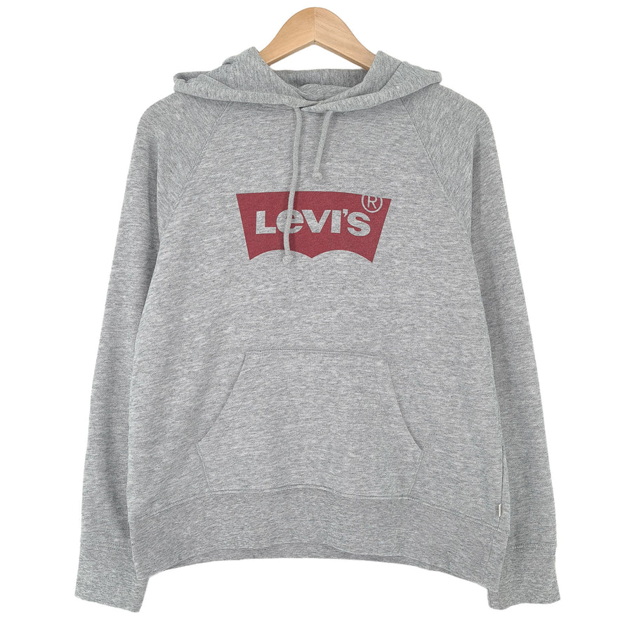 Levi's Vintage Pullover Hoodie Grey Sweatshirt Women Size M