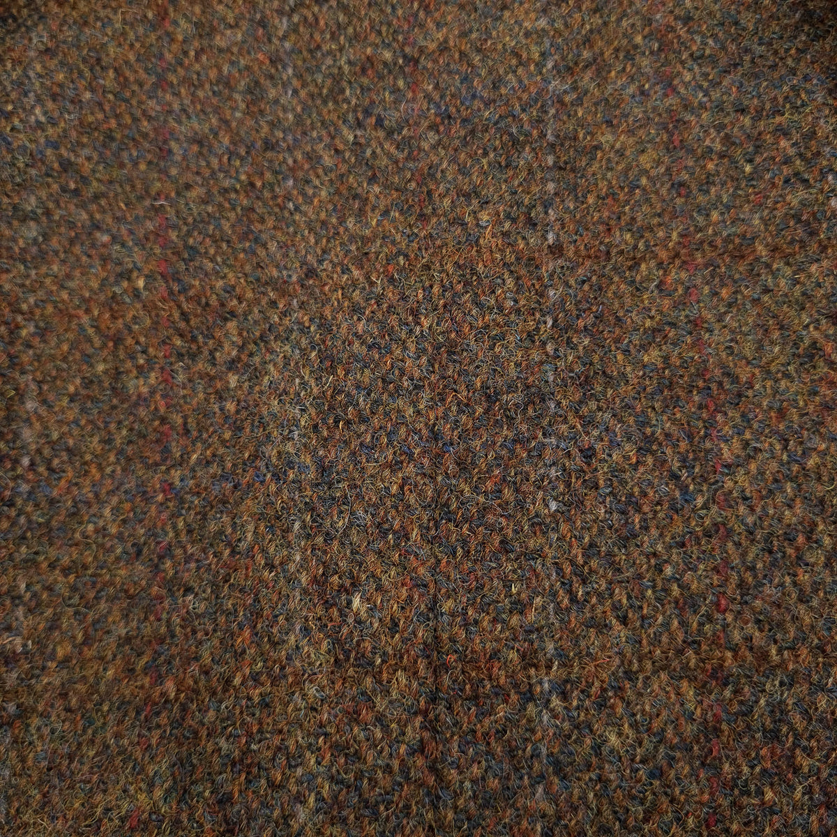 Harris Tweed Vintage Mens Blazer Check Brown Jacket Size EU 48 UK/US 38R, detail view 7, image 9 of 9