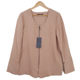 Jacob Cohen Womens Jacket Pink Size 42, front view, image 1 of 9