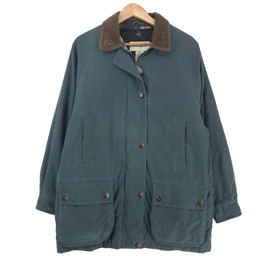 Eddie Bauer Vintage Femme veste vert zip intégral taille M
