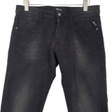 Replay Jeans Anbass Men Slim Straight Size W34 L32, back view, image 2 of 7