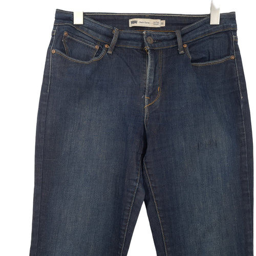 Vintage Levi's Jeans Demi Curve Mid Rise Straight Women Size W30 L34, back view, image 2 of 9