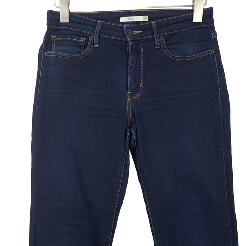 Levi's Jeans 712 Slim Women Stretch Straight Size W28 L30, back view, image 2 of 10