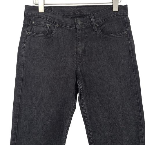 Vintage Levi's Jeans 514 Men Stretch Regular Straight Size W30 L32, back view, image 2 of 9