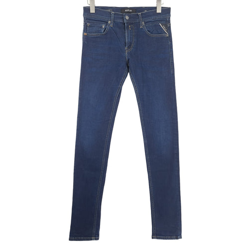 Replay Jeans Jondrill Men Slim Skinny Size W30 L34, front view, image 1 of 7