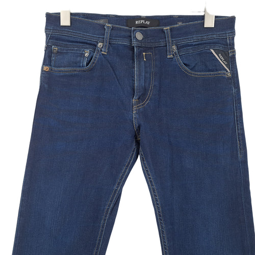Replay Jeans Jondrill Men Slim Skinny Size W30 L34, back view, image 2 of 7