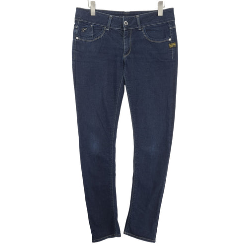 Vintage G-Star Jeans Lynn Skinny Women Stretch Slim Size W34 L32, front view, image 1 of 10