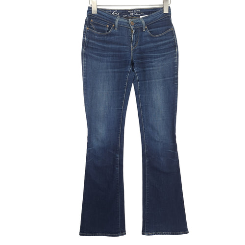 Vintage Levi's Jeans Bold Curve Skinny Boot Women Stretch Slim Size W27 L32, front view, image 1 of 7
