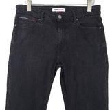 Vintage Tommy Hilfiger Jeans Simon Skinny Men Stretch Slim Size W34 L34, back view, image 2 of 8
