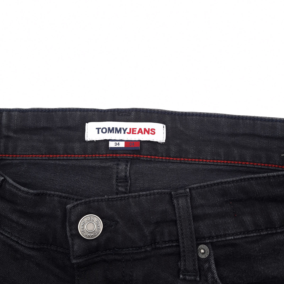 Vintage Tommy Hilfiger Jeans Simon Skinny Men Stretch Slim Size W34 L34, detail view 3, image 5 of 8