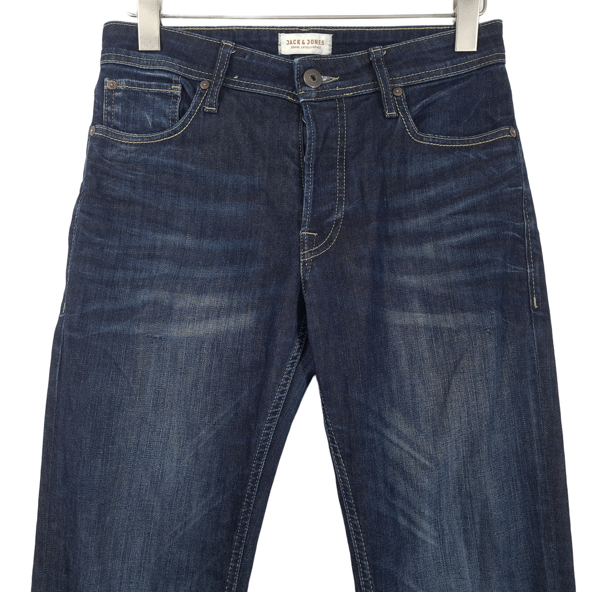 Jack & Jones Jeans Clark Men Stretch Regular Straight Size W29 L34, back view, image 2 of 10