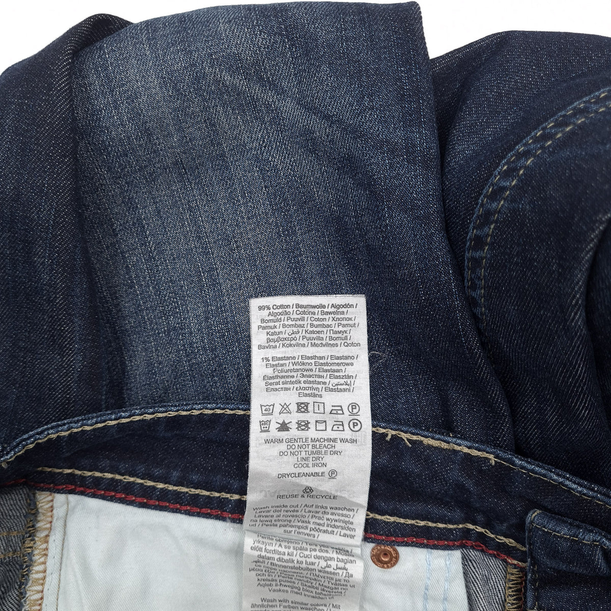 Jack & Jones Jeans Clark Men Stretch Regular Straight Size W29 L34, detail view 8, image 10 of 10