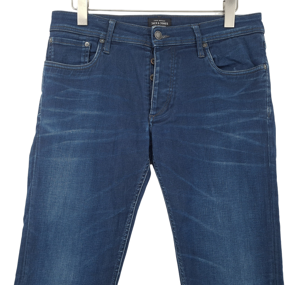 Jack & Jones Jeans Tim Men Stretch Slim Straight Size W34 L36, back view, image 2 of 10