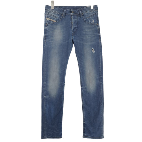 Diesel Jeans Belther Men Stretch Regular Slim Tapered Size W29 L32, front view, image 1 of 8