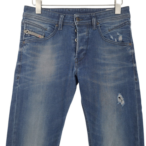 Diesel Jeans Belther Men Stretch Regular Slim Tapered Size W29 L32, back view, image 2 of 8