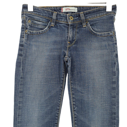 Vintage Levi's Jeans 572 Boot Cut Women Regular Bootcut Size W27 L32, back view, image 2 of 7