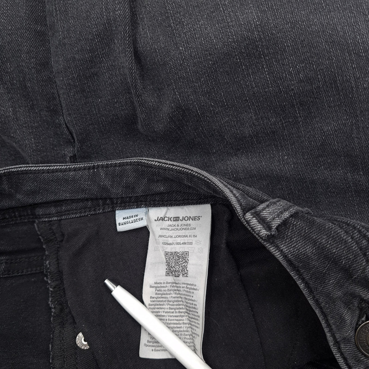 Jack & Jones Jeans Clark Men Stretch Regular Straight Size W34 L32, detail view 7, image 9 of 10