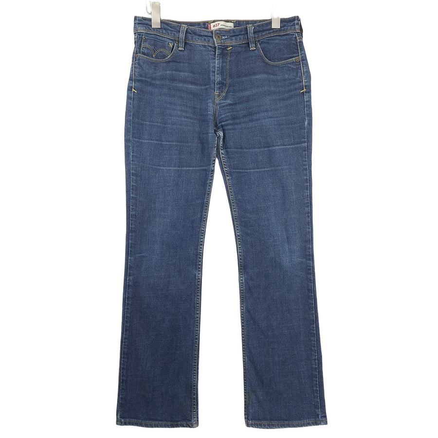 Vintage Levi's Jeans 627 Straight Fit Women Stretch Regular Size W30 L32
