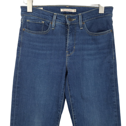 Levi's Jeans 314 Shaping Straight Women Slim Size W27 L30, back view, image 2 of 10