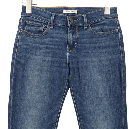 Levi's Jeans 710 Super Skinny Women Stretch Slim Size W27 L30, back view, image 2 of 10