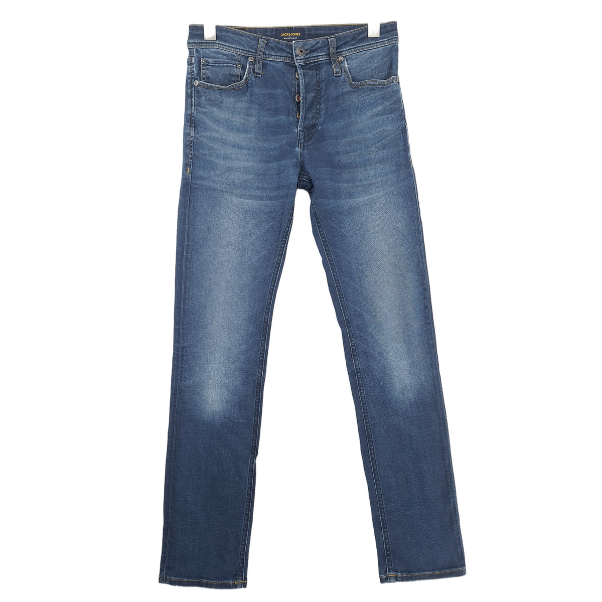 Jack & Jones Jeans Tim Men Stretch Slim Straight Size W28 L32, front view, image 1 of 10