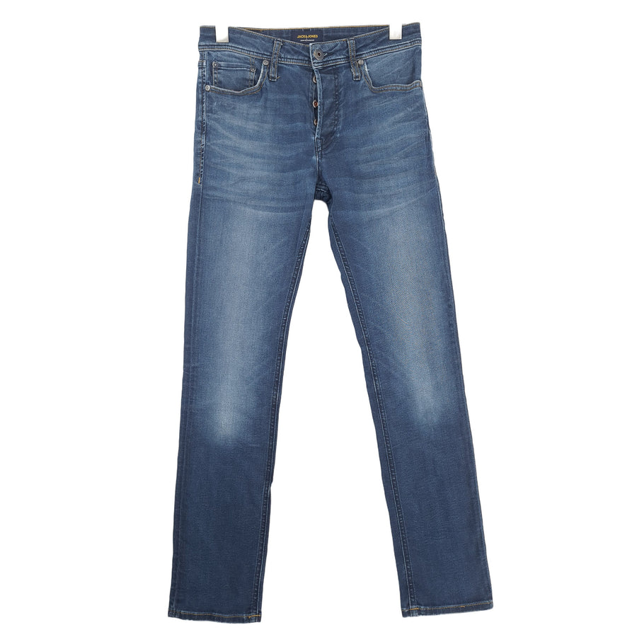 Jack & Jones Jeans Tim Men Stretch Slim Straight Size W28 L32