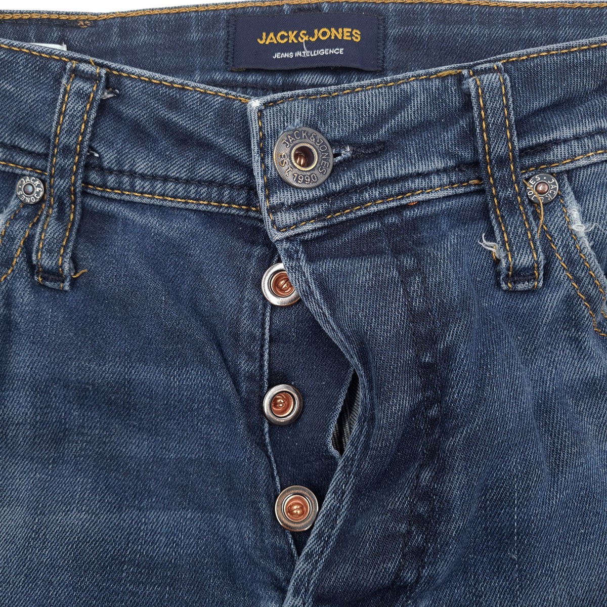 Jack & Jones Jeans Tim Men Stretch Slim Straight Size W28 L32, detail view 6, image 8 of 10