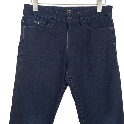 Hugo Boss Jeans Slim Knit Denim Men Stretch Straight Size W32 L32, back view, image 2 of 9