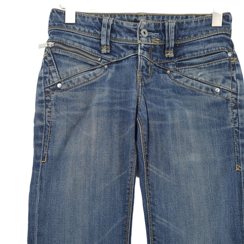 Vintage Levi's Jeans 570 Women Stretch Regular Straight Size W28 L32, back view, image 2 of 6