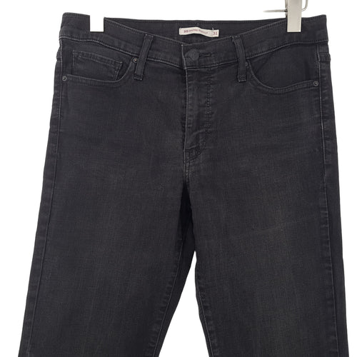 Vintage Levi's Jeans 315 Shaping Bootcut Women Stretch Slim Size W31 L32, back view, image 2 of 10