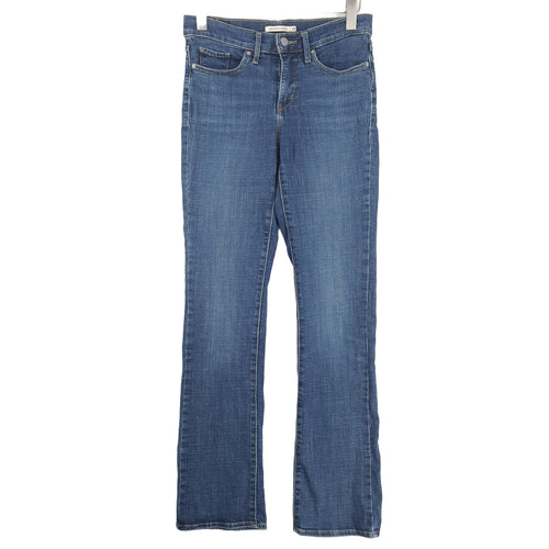 Vintage Levi's Jeans 315 Shaping Bootcut Women Slim Size W28 L32, front view, image 1 of 10