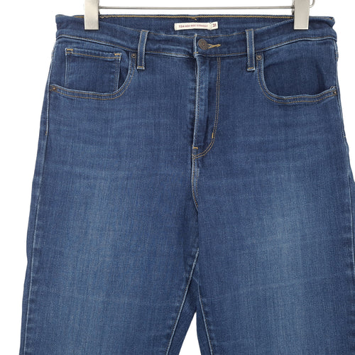 Vintage Levi's Jeans 724 High Rise Straight Women Slim Size W31 L30, back view, image 2 of 8