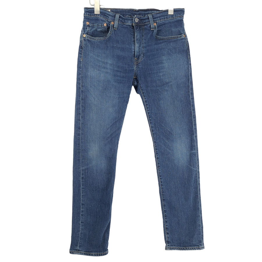 Vintage Levi's jeansy 502 Męskie elastyczne regularny zwężany rozmiar W31 L30