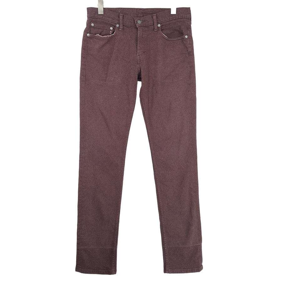 Vintage Levi's jeans 511 Uomo elasticizzato slim dritto taglia W32 L34