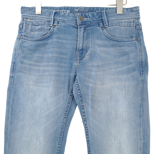 Vintage Pme Legend Jeans Slim Men Stretch Skinny Size W32 L32, back view, image 2 of 10