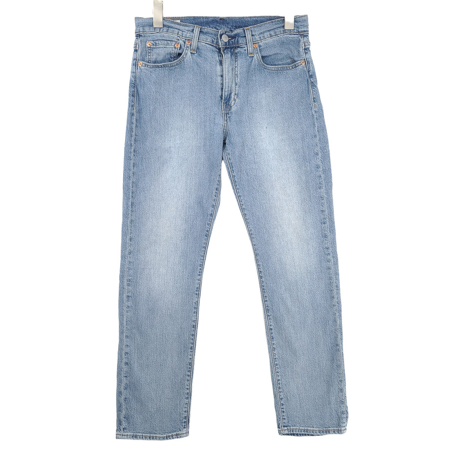 Vintage Levi's jeansy 502 Męskie elastyczne regularny zwężany rozmiar W30 L30