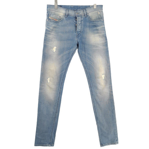 Diesel Jeans Tepphar Men Stretch Slim Carrot Tapered Size W30 L34, front view, image 1 of 8