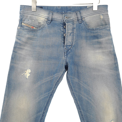 Diesel Jeans Tepphar Men Stretch Slim Carrot Tapered Size W30 L34, back view, image 2 of 8
